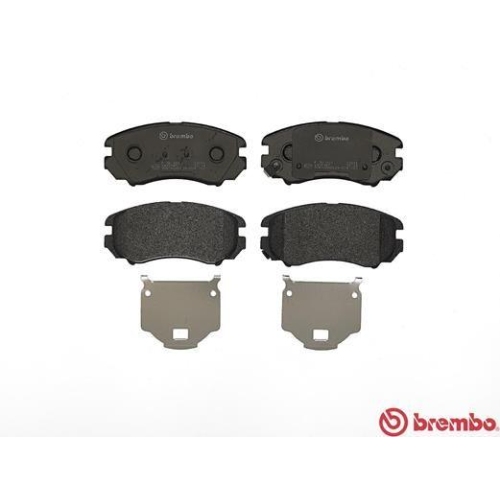 Bremsbelagsatz Scheibenbremse Brembo P30018 Prime Line f&uuml;r Hyundai Kia Changan
