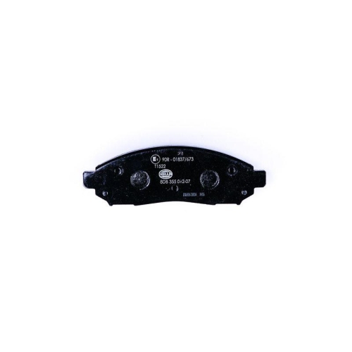 Bremsbelagsatz Scheibenbremse Hella 8DB 355 012-071 f&uuml;r Nissan Suzuki Infiniti
