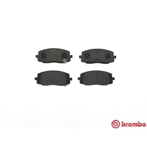 Bremsbelagsatz Scheibenbremse Brembo P30032 Prime Line f&uuml;r Hyundai Kia Naza