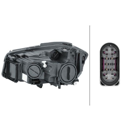 Hauptscheinwerfer Hella 1EG 010 818-121 f&uuml;r Mercedes Benz Mercedes Benz Rechts