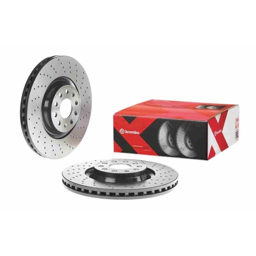 Bremsscheibe Brembo 09.C306.1X Xtra Line - Xtra f&uuml;r Audi Seat Skoda VW