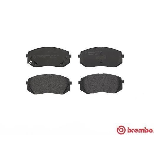 Bremsbelagsatz Scheibenbremse Brembo P30039 Prime Line f&uuml;r Hyundai Kia Jac