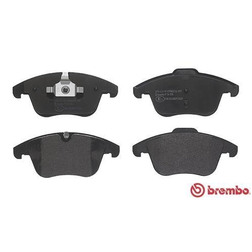 Bremsbelagsatz Scheibenbremse Brembo P36030 Prime Line f&uuml;r Jaguar Vorderachse