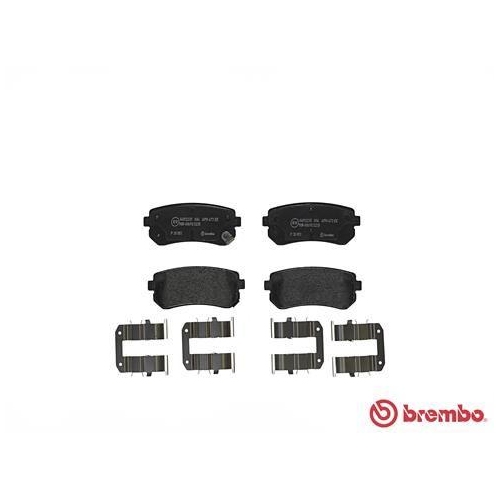 Bremsbelagsatz Scheibenbremse Brembo P30051 Prime Line f&uuml;r Hyundai Kia Changan