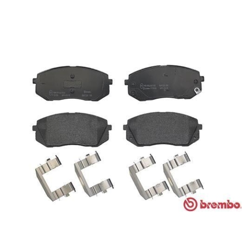 Bremsbelagsatz Scheibenbremse Brembo P30056 Prime Line f&uuml;r Hyundai Kia Kia (dyk)