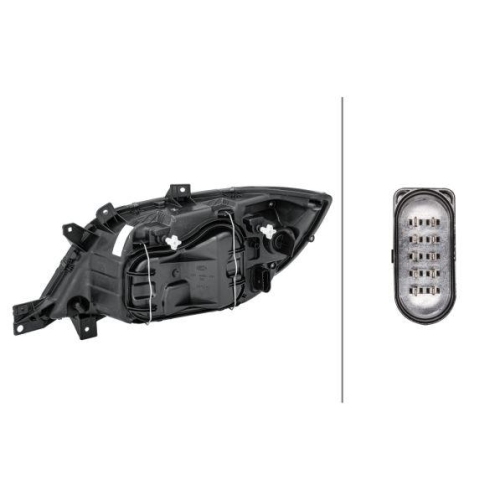 Hauptscheinwerfer Hella 1EH 246 047-221 f&uuml;r Mercedes Benz Mercedes Benz Rechts