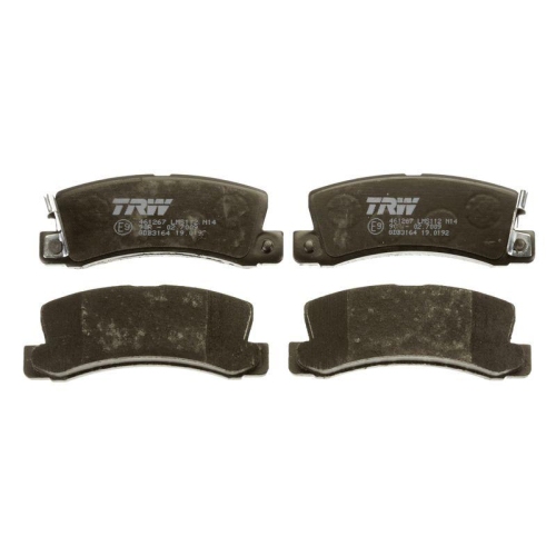 Bremsbelagsatz Scheibenbremse Trw GDB3164 Cotec f&uuml;r Toyota Daihatsu Nissan Lexus