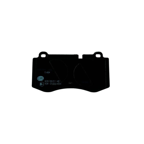 Bremsbelagsatz Scheibenbremse Hella 8DB 355 011-401 f&uuml;r Mercedes Benz Evobus