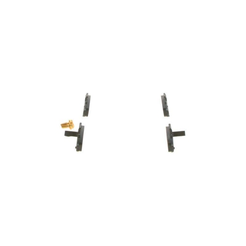 Bremsbelagsatz Scheibenbremse Bosch 0986494392 f&uuml;r Honda Mazda Hinterachse