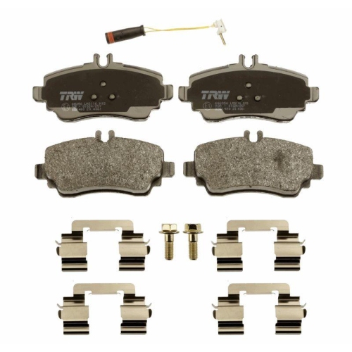 Bremsbelagsatz Scheibenbremse Trw GDB1480 f&uuml;r Mercedes Benz Mercedes Benz