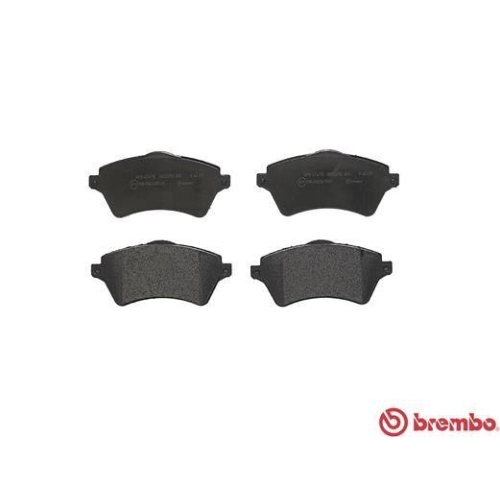 Brake Pad Set Disc Brake Brembo P44011 Prime Line for Land Rover Front Axle