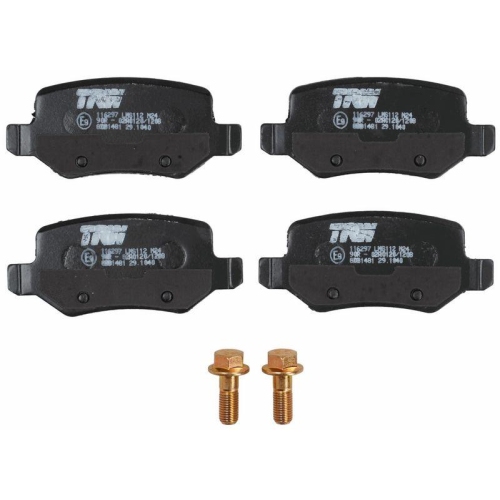 Brake Pad Set Disc Brake Trw GDB1481 Cotec for Daimler Mercedes Benz Rear Axle