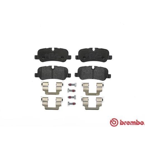 Bremsbelagsatz Scheibenbremse Brembo P44013 Prime Line f&uuml;r Land Rover