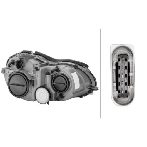 Hauptscheinwerfer Hella 1DB 007 988-191 f&uuml;r Mercedes Benz Mercedes Benz Karmann