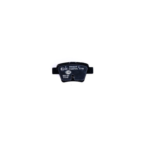 Bremsbelagsatz Scheibenbremse Hella 8DB 355 013-851 f&uuml;r Citro&euml;n Peugeot