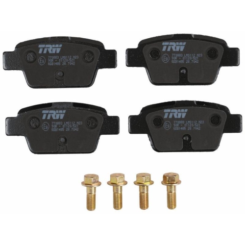 Bremsbelagsatz Scheibenbremse Trw GDB1485 Cotec für Alfa Romeo Fiat Lancia
