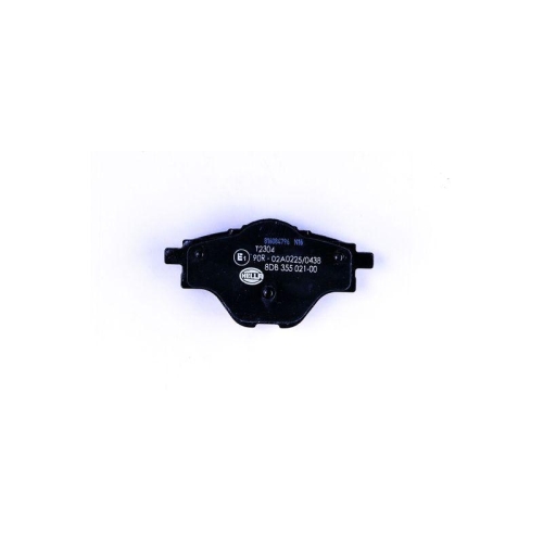 Bremsbelagsatz Scheibenbremse Hella 8DB 355 021-001 f&uuml;r Citro&euml;n Opel Peugeot Amc