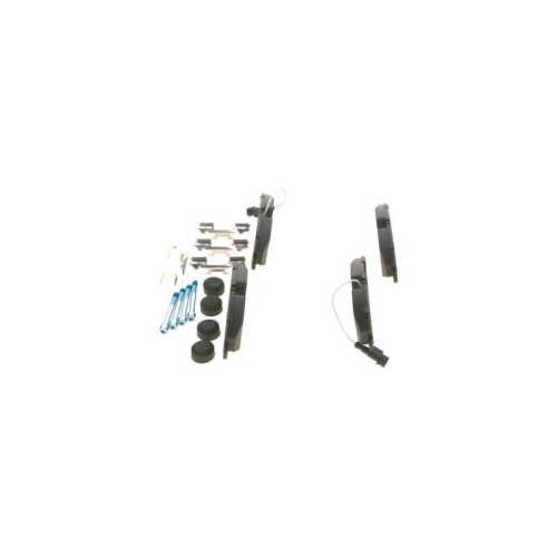 Bremsbelagsatz Scheibenbremse Bosch 0986494334 f&uuml;r Nissan Renault Vorderachse