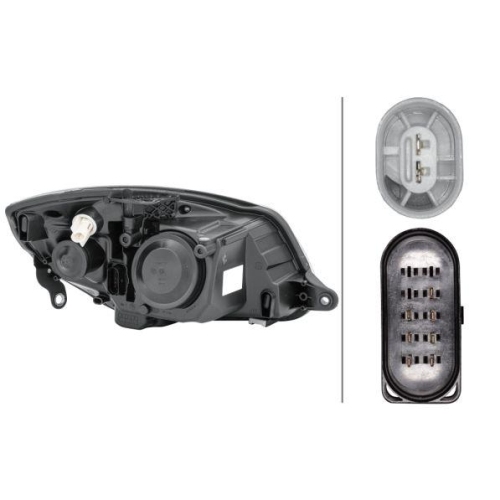 Hauptscheinwerfer Hella 1EL 247 025-251 f&uuml;r Skoda VW Links