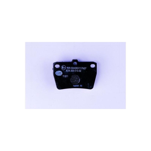 Bremsbelagsatz Scheibenbremse Hella 8DB 355 010-521 f&uuml;r Toyota Chery DR