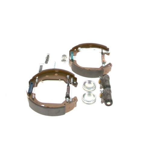 Bremsbackensatz Bosch 0204114203 Kit Superpro f&uuml;r Citro&euml;n Peugeot Hinterachse