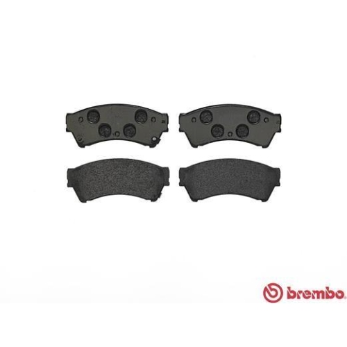 Bremsbelagsatz Scheibenbremse Brembo P49039 Prime Line f&uuml;r Ford Mazda Mitsubishi