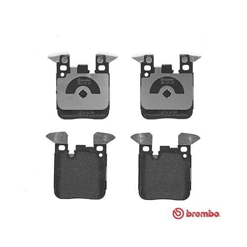Bremsbelagsatz Scheibenbremse Brembo P06087 Prime Line f&uuml;r Bmw Hinterachse