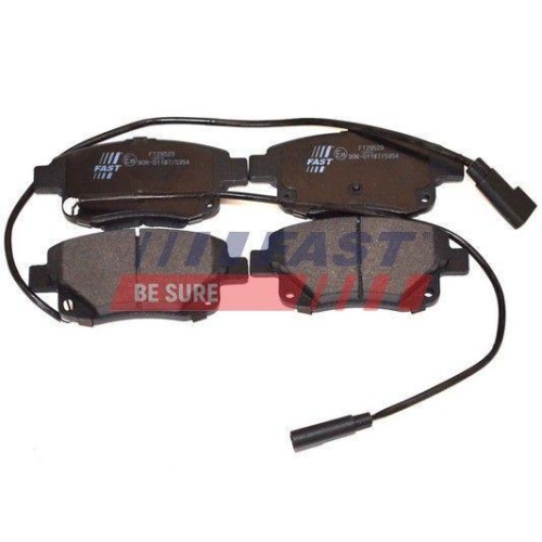 Bremsbelagsatz Scheibenbremse Fast FT29523 f&uuml;r Ford Hinterachse