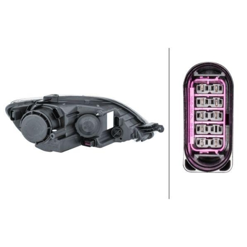 Hauptscheinwerfer Hella 1EE 247 013-051 f&uuml;r VW Links