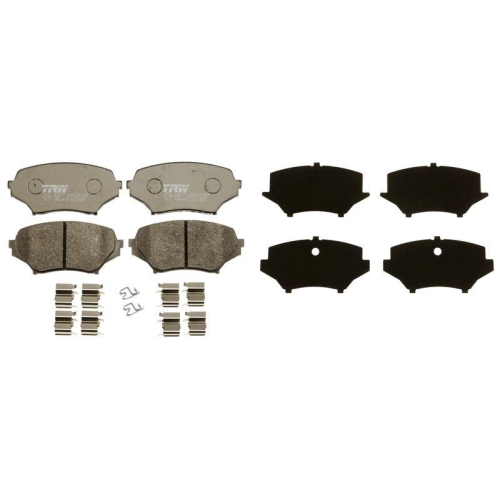 Bremsbelagsatz Scheibenbremse Trw GDB3401 f&uuml;r Mazda Vorderachse