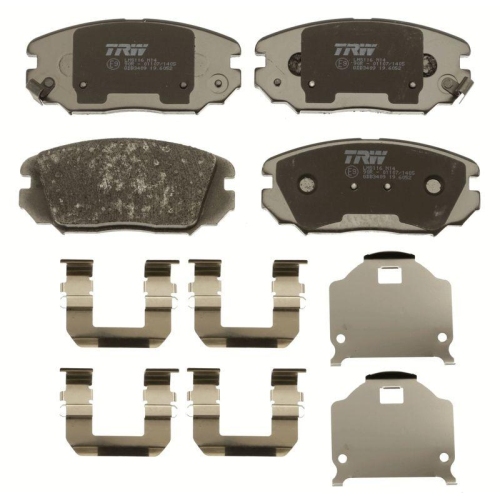 Bremsbelagsatz Scheibenbremse Trw GDB3409 Cotec f&uuml;r Hyundai Kia Vorderachse