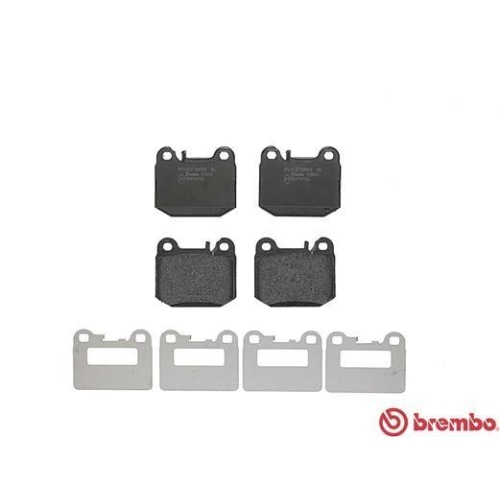 Bremsbelagsatz Scheibenbremse Brembo P50043 Prime Line f&uuml;r Mercedes Benz