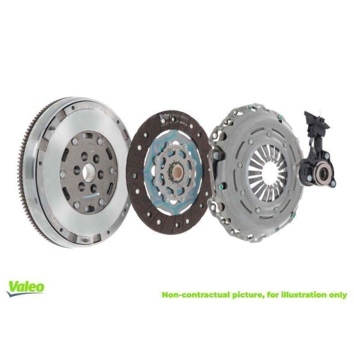 Kupplungssatz Valeo 837315 Komplettkit Dmf (csc) Mit Hocheffizienter Kupplung