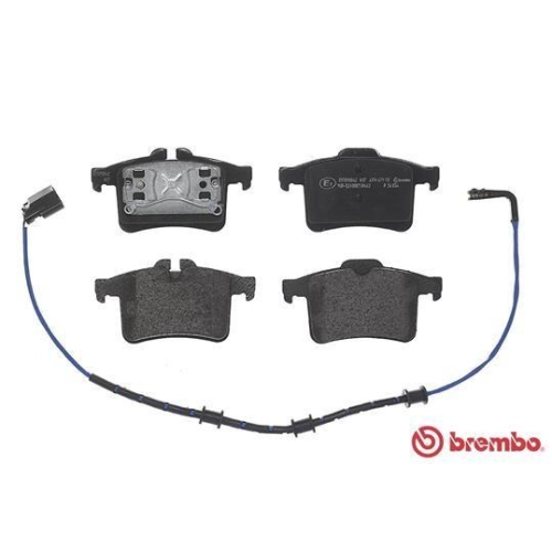 Bremsbelagsatz Scheibenbremse Brembo P36034 Prime Line f&uuml;r Jaguar Hinterachse