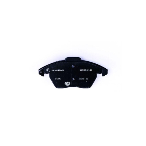 Bremsbelagsatz Scheibenbremse Hella 8DB 355 011-811 f&uuml;r Citro&euml;n Peugeot