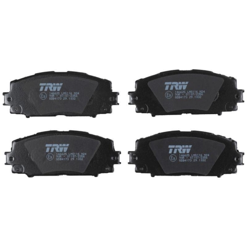 Brake Pad Set Disc Brake Trw GDB4173 Cotec for Toyota Lexus Front Axle