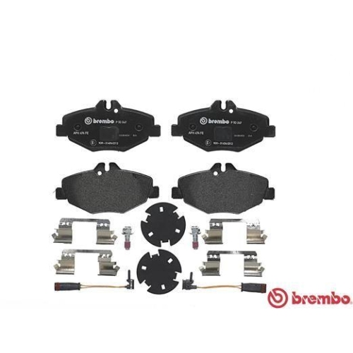 Bremsbelagsatz Scheibenbremse Brembo P50049 Prime Line f&uuml;r Mercedes Benz