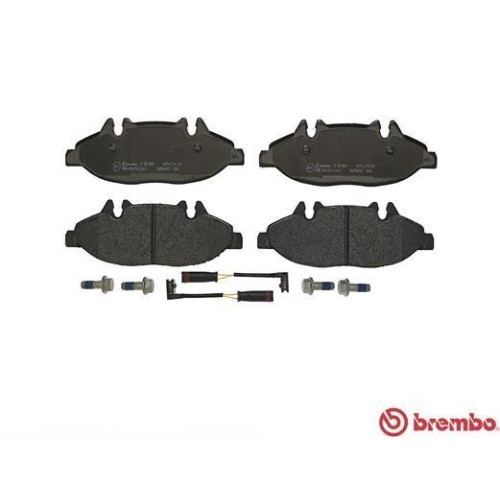 Bremsbelagsatz Scheibenbremse Brembo P50050 Prime Line f&uuml;r Mercedes Benz
