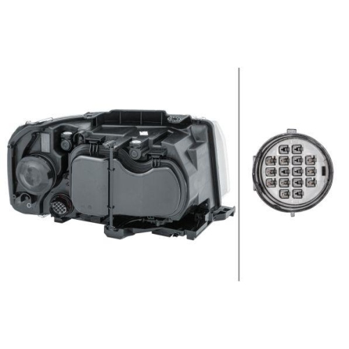 Hauptscheinwerfer Hella 1EF 354 025-091 f&uuml;r Land Rover Links