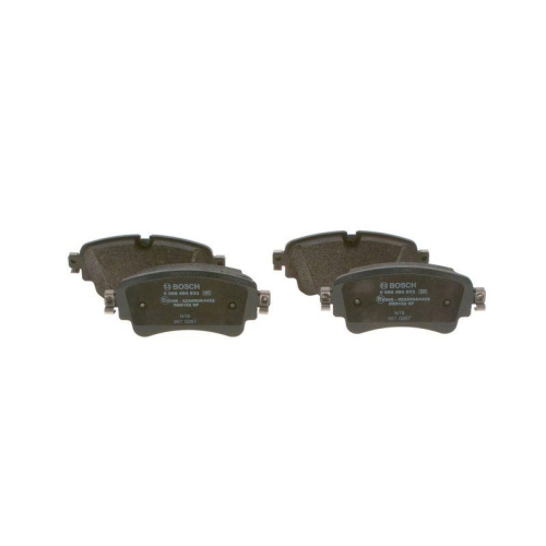 Bremsbelagsatz Scheibenbremse Bosch 0986494833 f&uuml;r Audi Seat Skoda VW