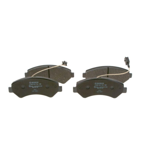 Bremsbelagsatz Scheibenbremse Bosch 0986494799 f&uuml;r Alfa Romeo Citro&euml;n Fiat
