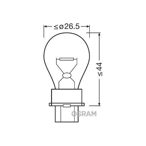 Glühlampe Blinkleuchte Ams-osram 3156 Original für Hinten Vorne