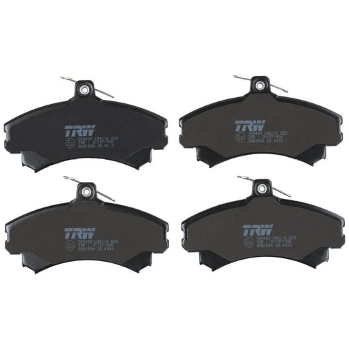 Bremsbelagsatz Scheibenbremse Trw GDB1584 Cotec für Smart Mitsubishi Vorderachse