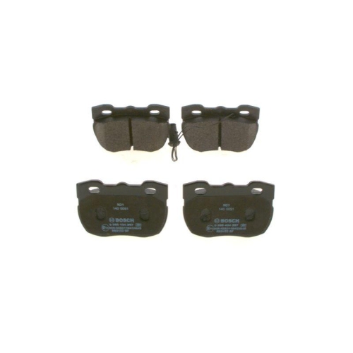 Bremsbelagsatz Scheibenbremse Bosch 0986424287 f&uuml;r Rover Land Rover Vorderachse