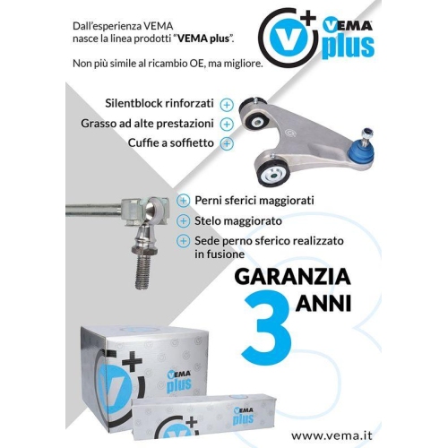 Stange/strebe Stabilisator Vema 250071 Vema Plus für Fiat Alfarome/fiat/lanci