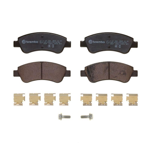 Bremsbelagsatz Scheibenbremse Brembo P61066 Prime Line f&uuml;r Citro&euml;n Opel Peugeot