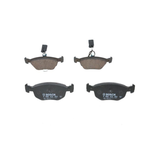 Bremsbelagsatz Scheibenbremse Bosch 0986424352 f&uuml;r Ford Vorderachse