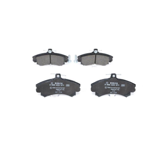 Bremsbelagsatz Scheibenbremse Bosch 0986424371 f&uuml;r Ford Mercedes Benz Mitsubishi
