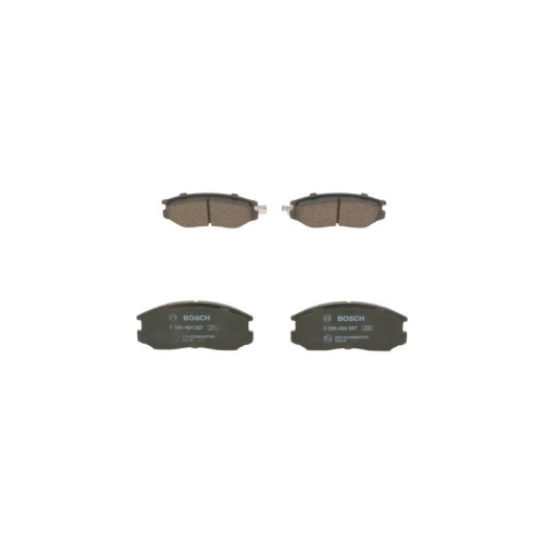 Bremsbelagsatz Scheibenbremse Bosch 0986494397 f&uuml;r Daihatsu Proton Vorderachse