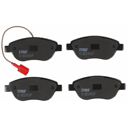 Bremsbelagsatz Scheibenbremse Trw GDB1655 Cotec f&uuml;r Vauxhall Fiat Abarth Opel